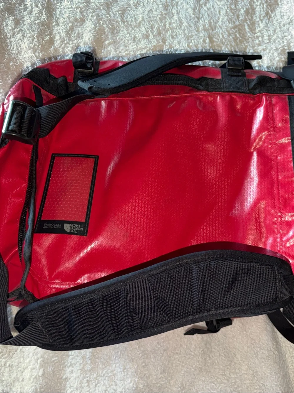The North Face Red Base Camp Duffel - Travel Bag